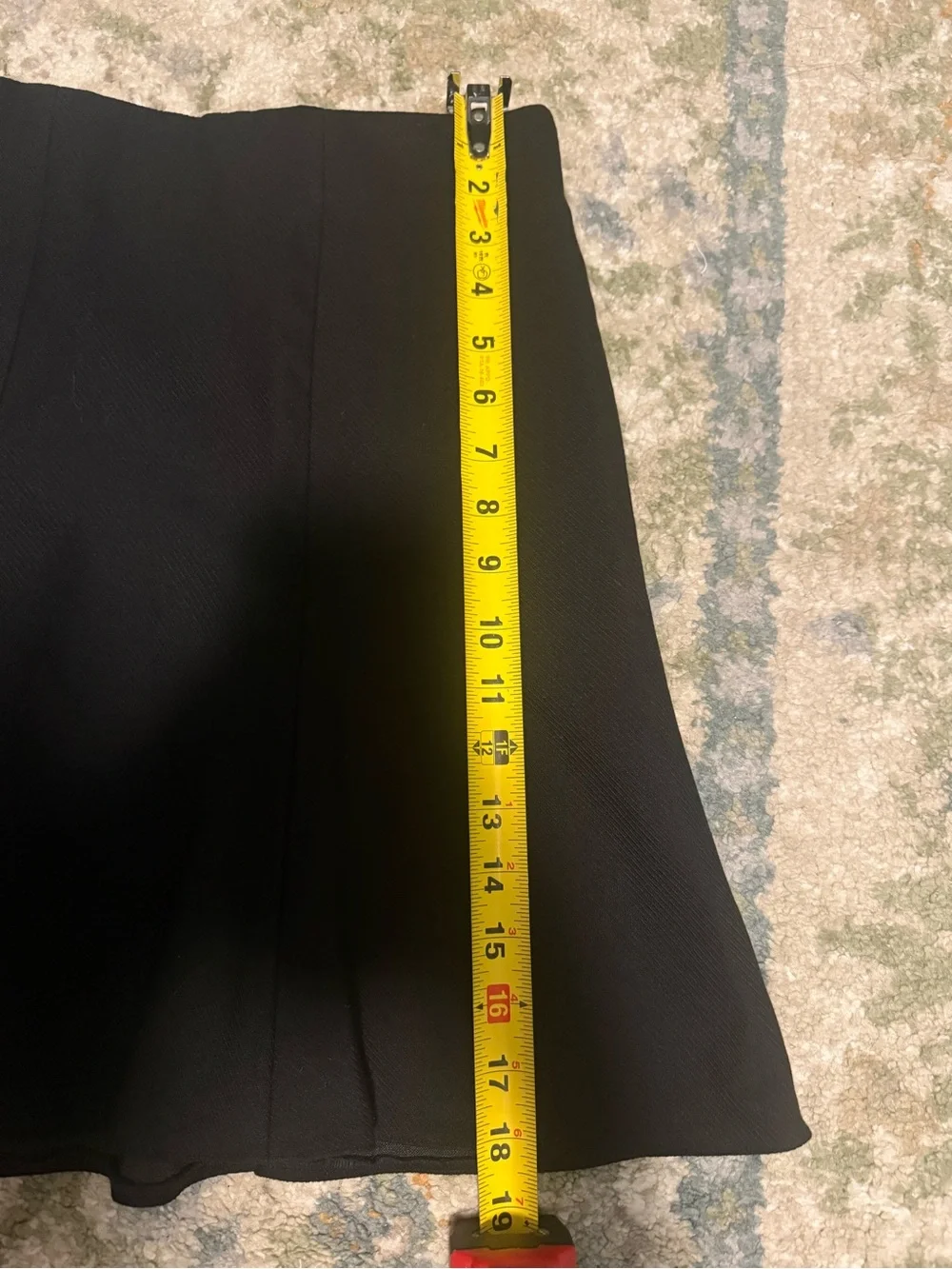 H&M Black Mini Skirt